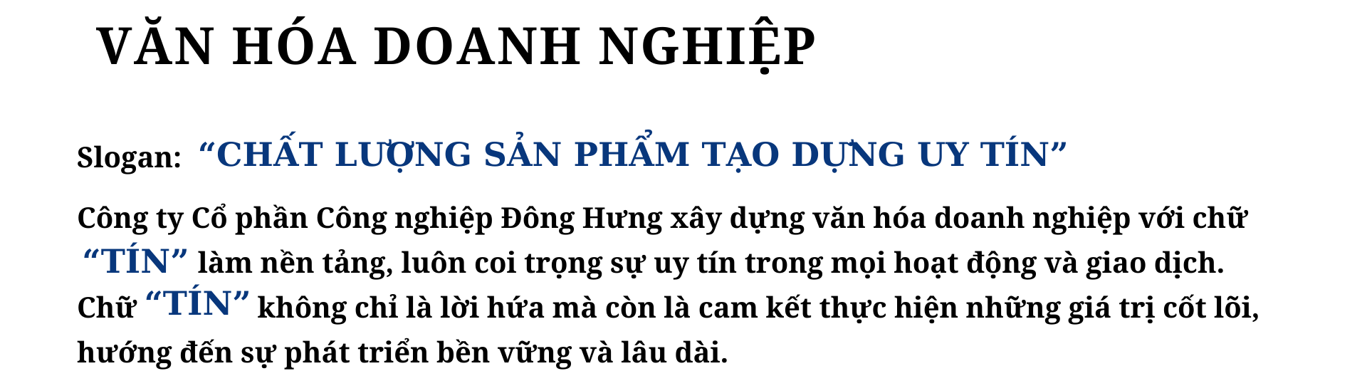 CHÍNH SÁCH NHÂN SỰ