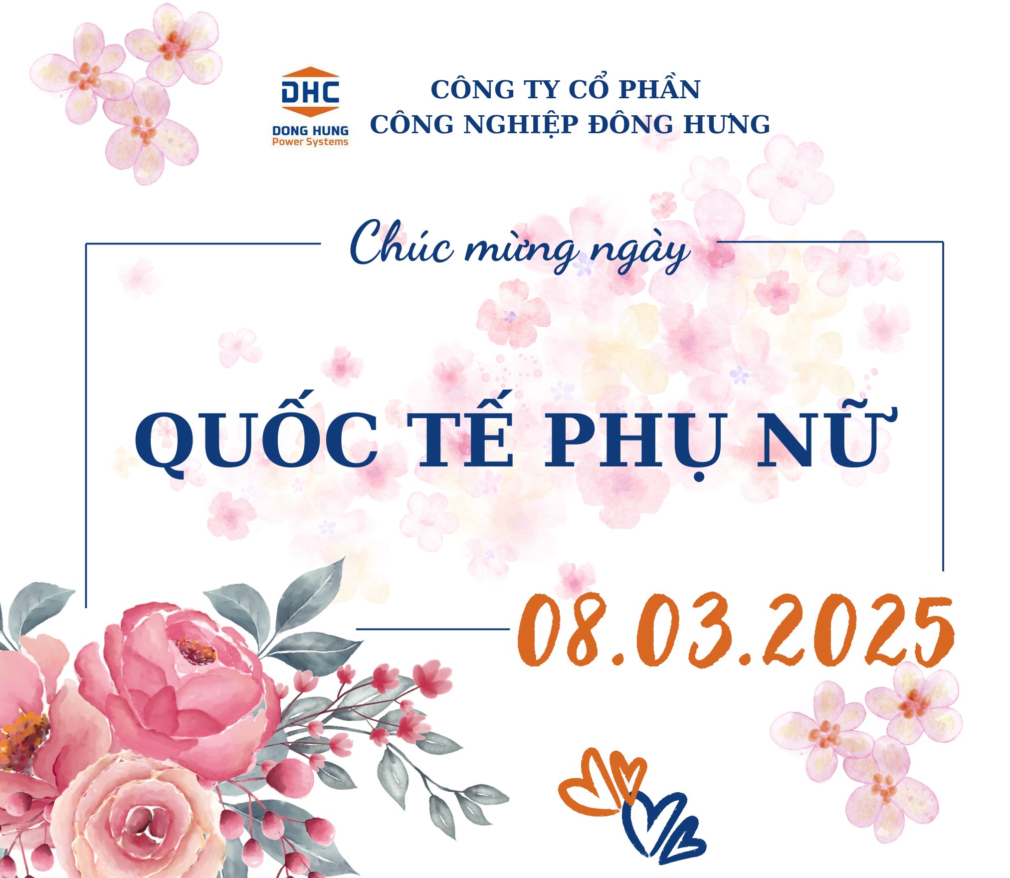 DHC – CHÚC MỪNG NGÀY QUỐC TẾ PHỤ NỮ